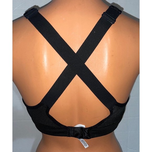34D Victoria’s Secret VSX Black Sportswear athletic workout Bra - Picture 2 of 6